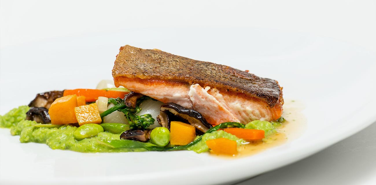 salmon dish