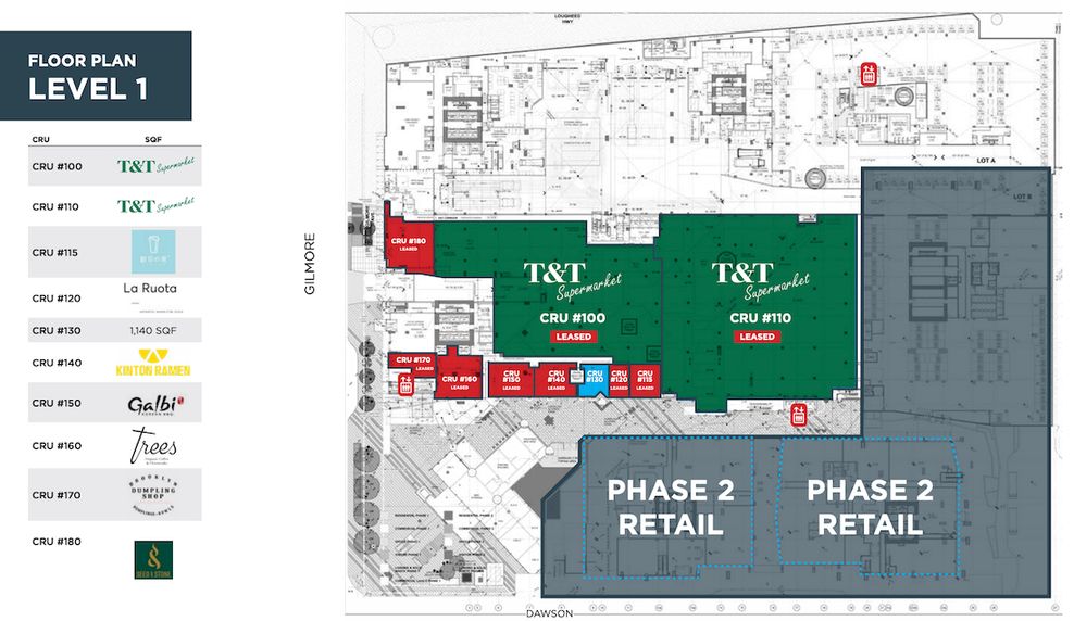 gilmore place retail leasing january 2026